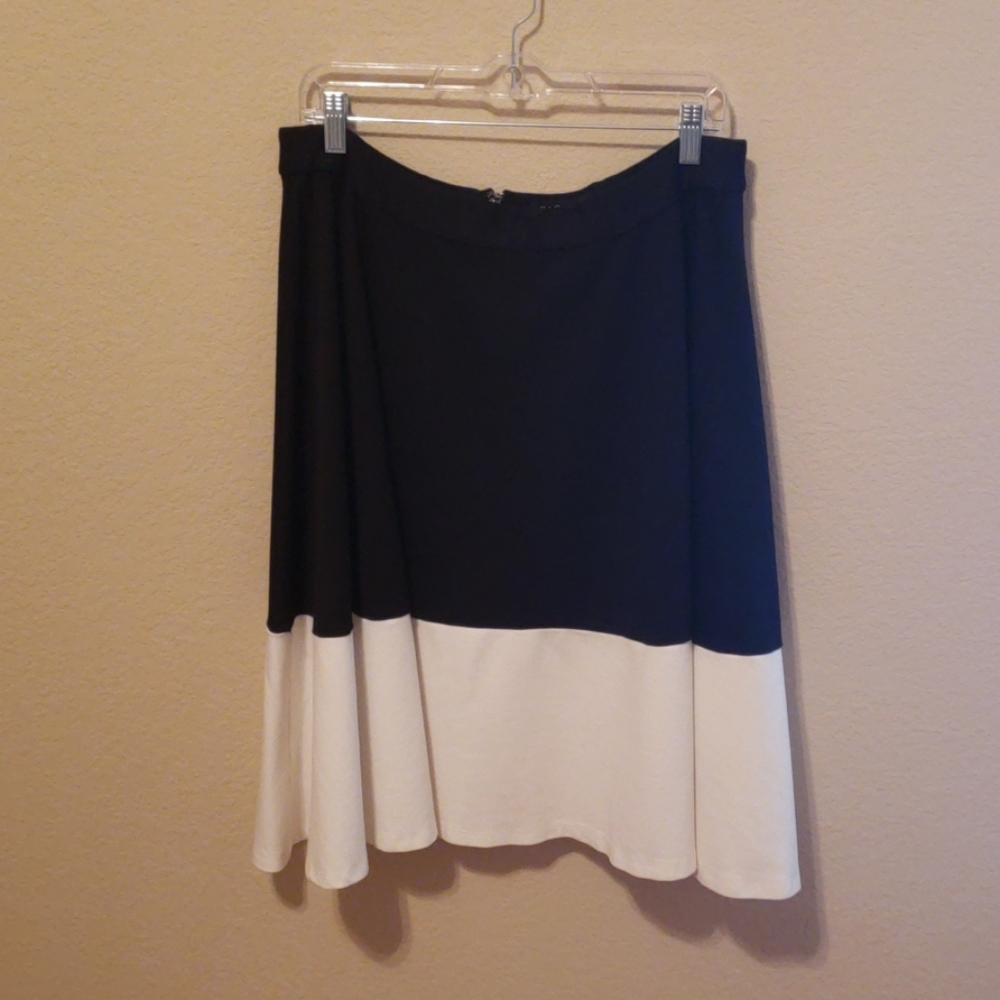 Eloquii Colorblock Skirt